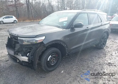2020 Ford Explorer St из США, поврежденный, VIN 1FM5K8GC4LGA06499